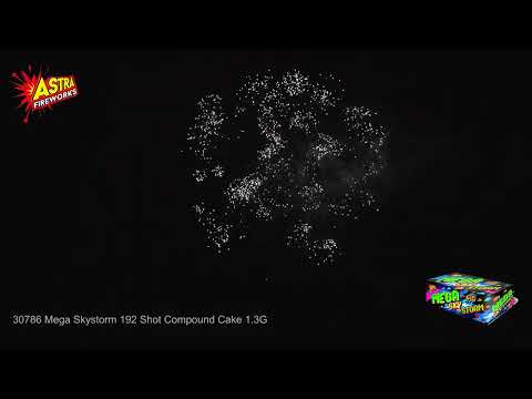30786 Mega Skystorm 192 Shot Compound Cake