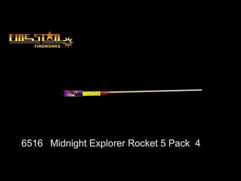 6516 Midnight Explorer 5pk Rocket