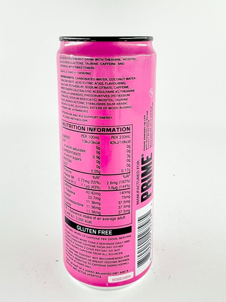 PRIME ENERGY DRINK STRAWBERRY WATERMELON FLAVOUR - 330ML - PRIME