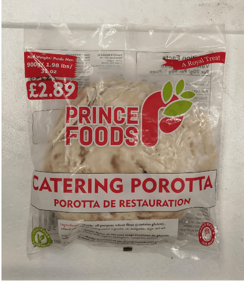 PRINCE FOOD CATERING POROTTA 900G - PRINCE FOODS