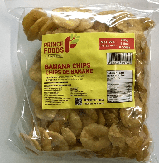 PRINCE FOODS BANANA CHIPS - 250G - PRINCE FOODS