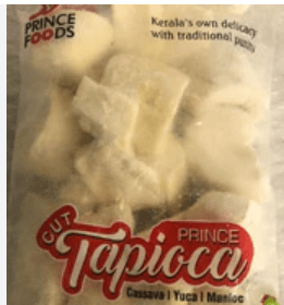 PRINCE FOODS CASSAVA CUT - 1KG - PRINCE FOODS