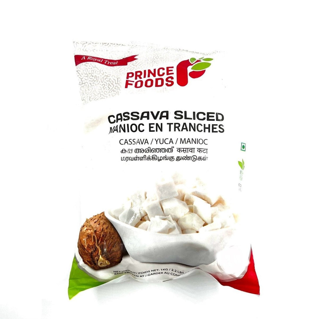 PRINCE FOODS CASSAVA SLICED - 1KG - PRINCE FOODS