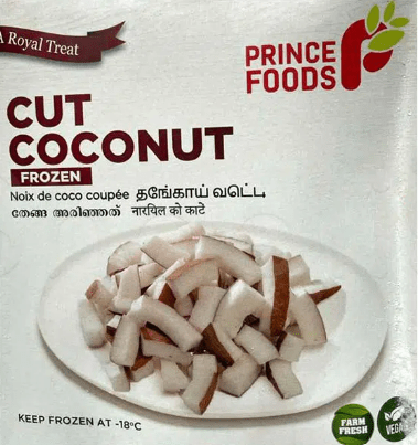 PRINCE FOODS CUT COCONUT PIECES - 454G - PRINCE FOODS