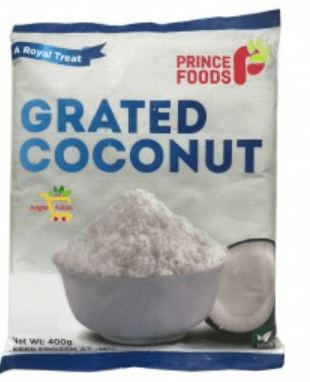 PRINCE FOODS GRATED COCONUT - 400G - PRINCE FOODS