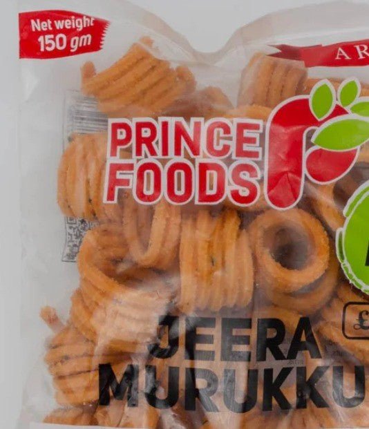 PRINCE FOODS JEERA MURUKKU - 150G - PRINCE FOODS