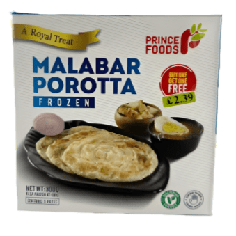 🎁 Prince Foods Malabar Porotta - 300g (100% off) - PRINCE FOODS