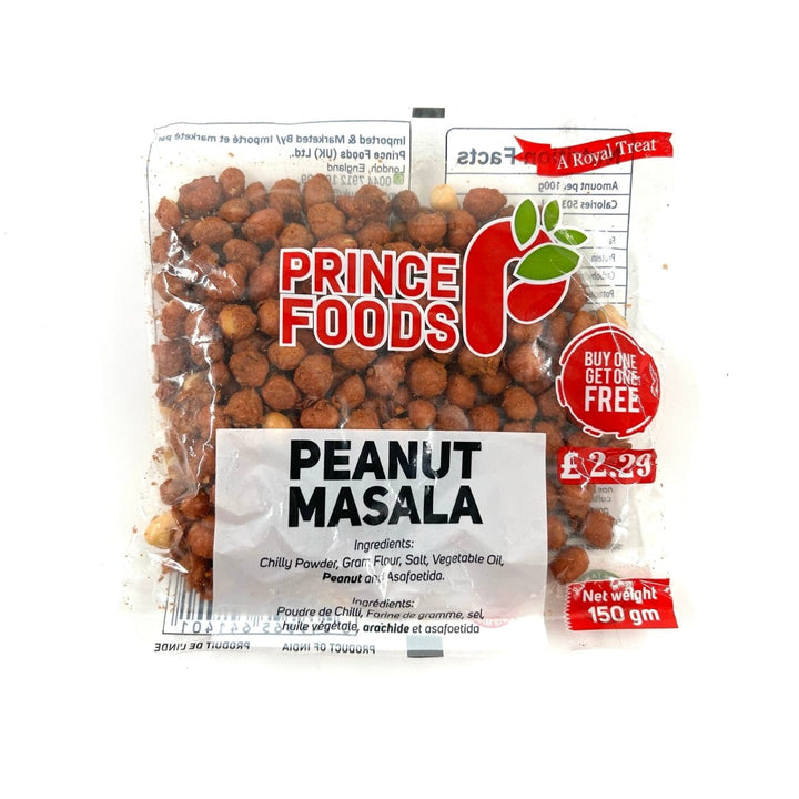 PRINCE FOODS PEANUT MASALA - 150G - PRINCE FOODS