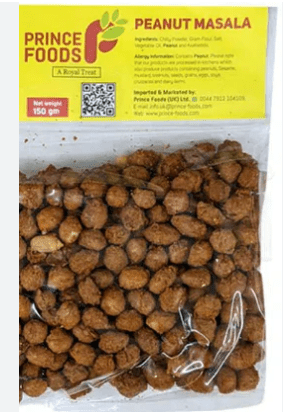 PRINCE FOODS PEANUT MASALA - 150G - PRINCE FOODS