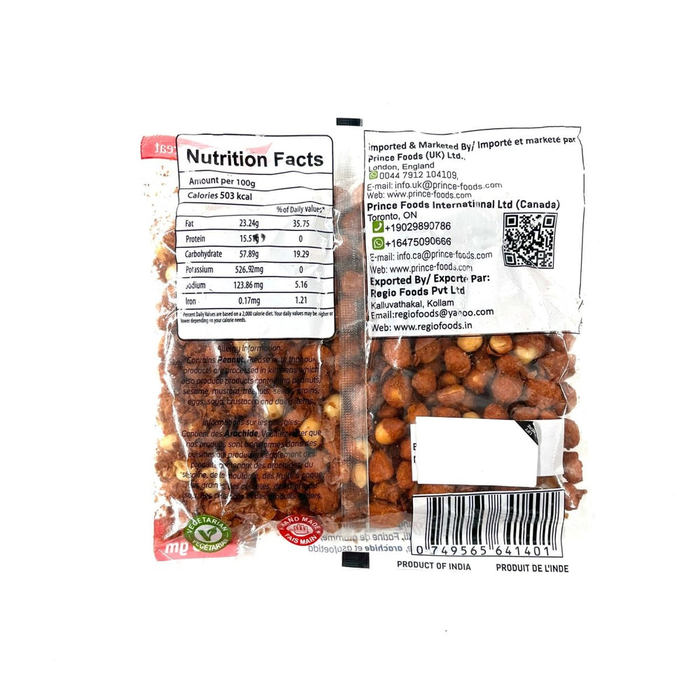 PRINCE FOODS PEANUT MASALA - 150G - PRINCE FOODS