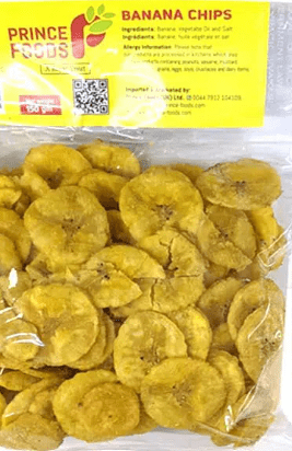 PRINCE FOODS SWEET BANANA CHIPS SARKARRA VARATTI - 150G - PRINCE FOODS