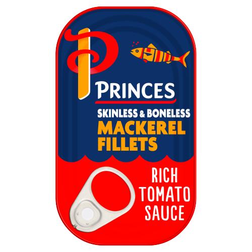 PRINCES MACKEREL IN TOMATO SAUCE - 125G - PRINCES