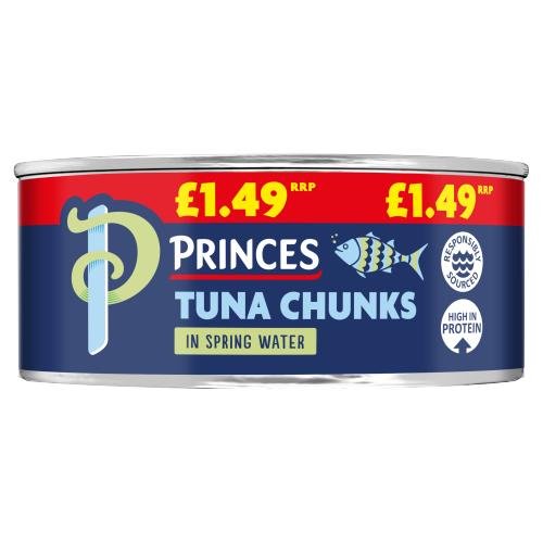 PRINCES TUNA CHUNKS IN SPRINGWATER - 145G - PRINCES