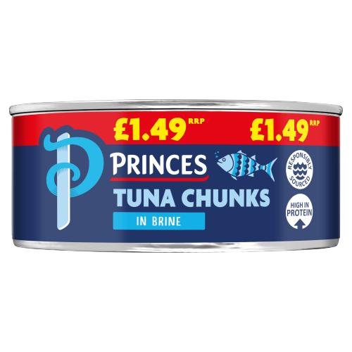 PRINCES TUNA IN BRINE - 145G - PRINCES