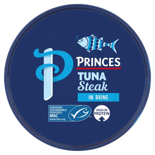 PRINCES TUNA STEAK IN BRINE - 160G - PRINCES