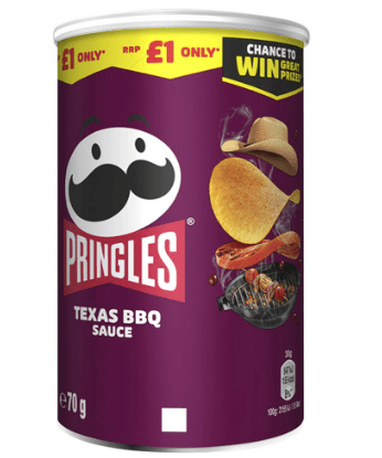 PRINGLES BBQ - 70G - PRINGLES