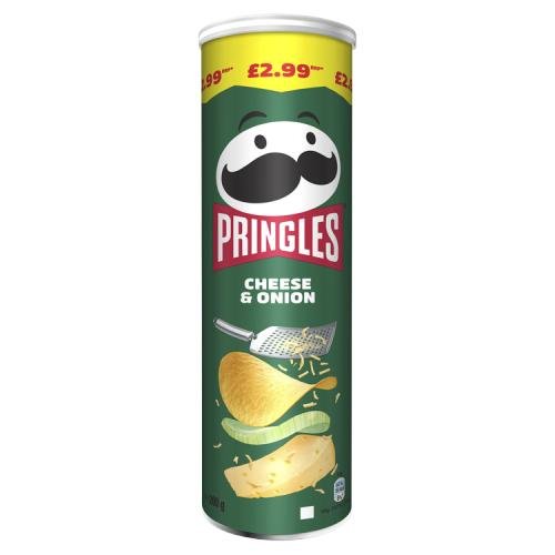 PRINGLES CHEESE & ONION - 200G - PRINGLES