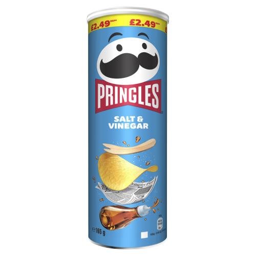 PRINGLES SALT&VINEGAR - 165G - PRINGLES