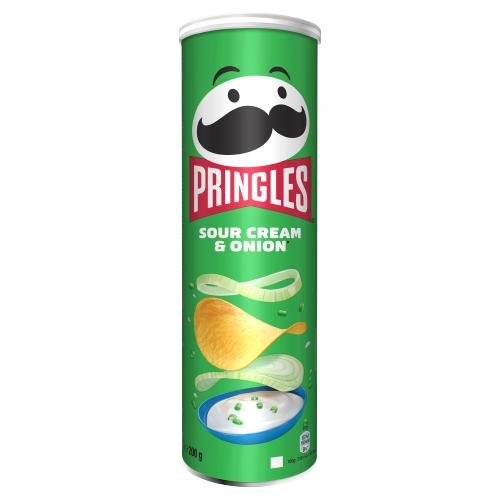 PRINGLES SOUR CREAM & ONION - 200G - PRINGLES