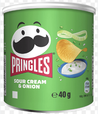 PRINGLES SOUR CREAM & ONION - 40G - PRINGLES