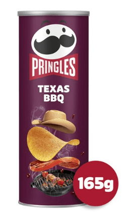 PRINGLES TEXAS BBQ - 165G - PRINGLES