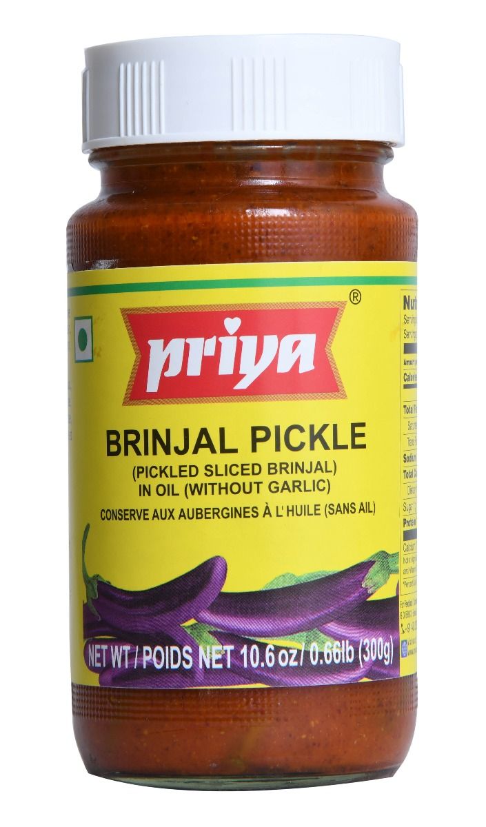 PRIYA BRINJAL PICKLE - 300G - PRIYA