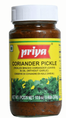 PRIYA CORIANDER PICKLE - 300G - PRIYA