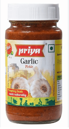 PRIYA GARLIC PICKLE - 300G - PRIYA