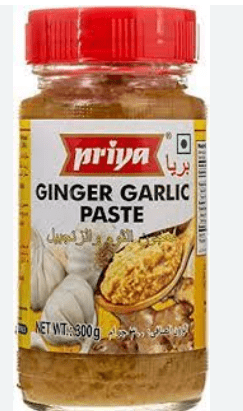 PRIYA GINGER GARLIC PASTE (10/90) - 300G - PRIYA