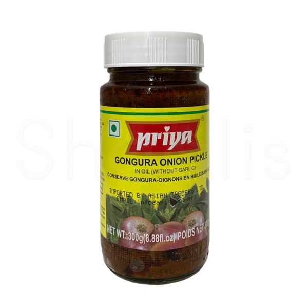 PRIYA GONGURA ONION PICKLE - 300G - PRIYA