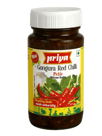 PRIYA GONGURA REDCHILLI PICKLE - 300G - PRIYA