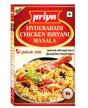 PRIYA HYDERABADI CHICKEN BIRYANI MASALA - 50G - PRIYA