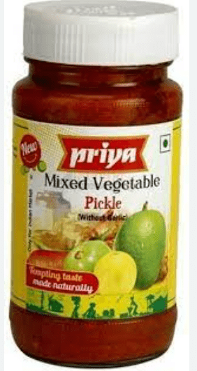 PRIYA MIXED VEGETABLE PICKLE - 300G - PRIYA