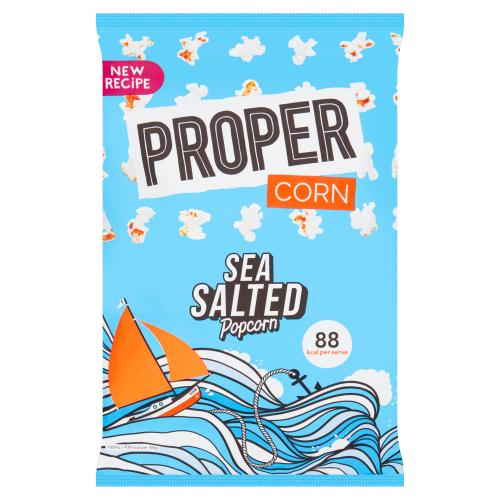 PROPERCORN LIGHTLY SEA SALTED POPCORN - 70G - PROPER