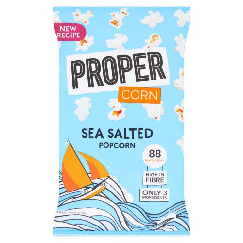 PROPERCORN SEA SALTED POPCORN - 20G - PROPER