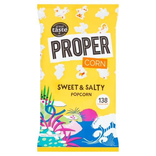 PROPERCORN SWEET/SALTY POPCORN - 30G - PROPER