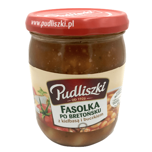 PUDLISZK BAKED BEANS TOMATO - 500G - PUDLISZK