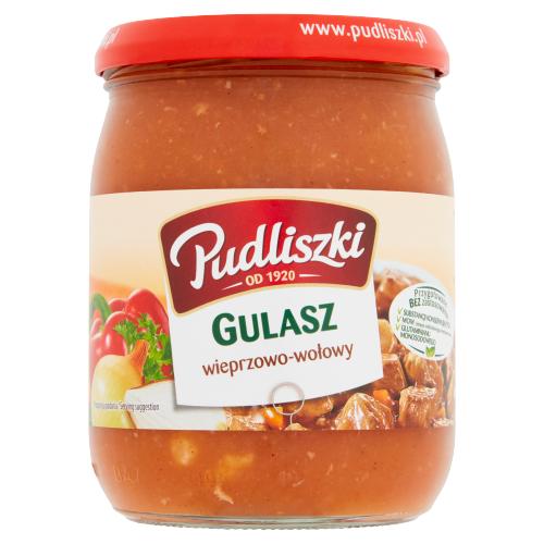 PUDLISZKI GULASZ PORK BEEF GOULASH - 500G - PUDLISZK