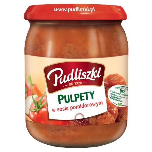 PUDLISZKI MEATBALLS IN TOMATO SAUCE - 500G - PUDLISZKI