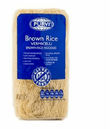 PURVI RICE VERMICELLI BROWN - 400G - PURVI