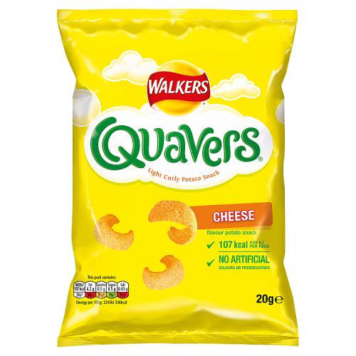 QUAVERS CHEESE - 20.50G - QUAVERS