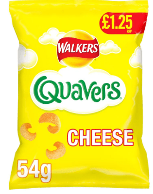 QUAVERS CHEESE - 54G - QUAVERS