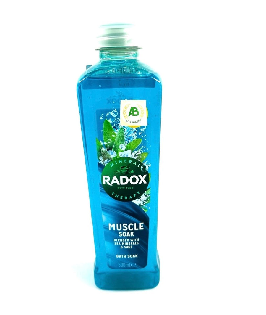 RADOX MUSCLE SOAK BATH SHOWER GEL - 500ML - RADOX