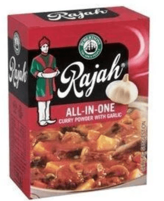 RAJAH ALL IN ONE CURRY POWDER - 100G - RAJAH