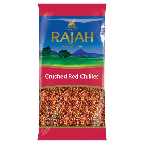 RAJAH CRUSHED RED CHILLIES - 200G - RAJAH