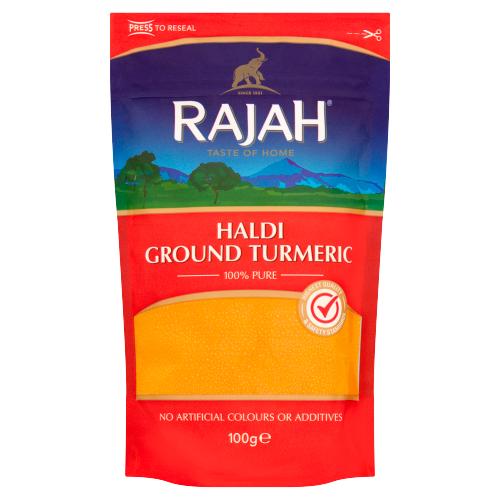 RAJAH HALDI GROUND TURMERIC - 100G - RAJAH