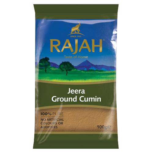 RAJAH JEERA GROUND CUMIN - 100G - RAJAH