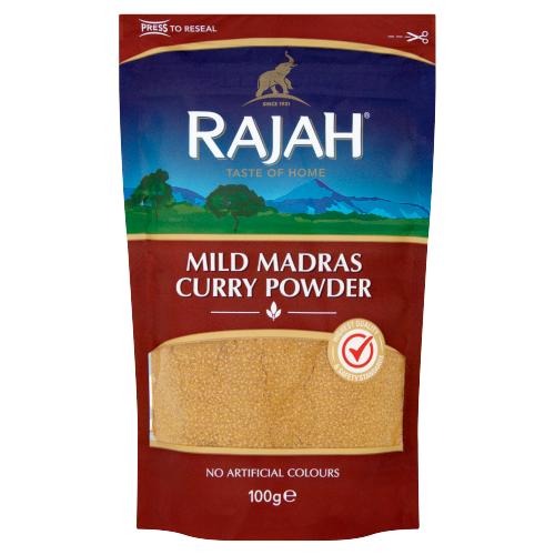 RAJAH MADRAS CURRY POWDER MILD 100g - Branded