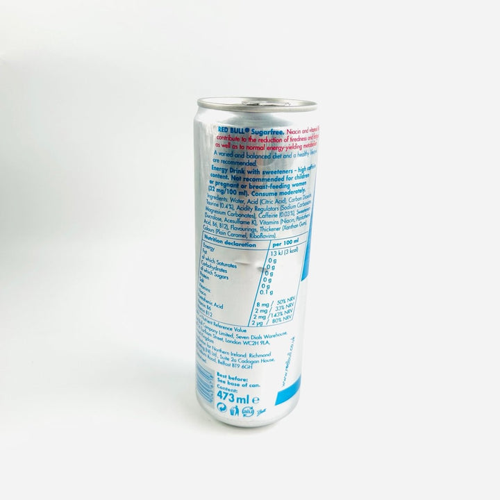 RED BULL SUGAR FREE CAN - 473ML - RED BULL