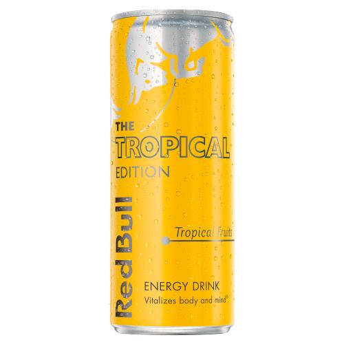 RED BULL TROPCAL EDITION - 250ML - RED BULL